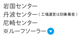 岩国センター、丹波センター、尼崎センター